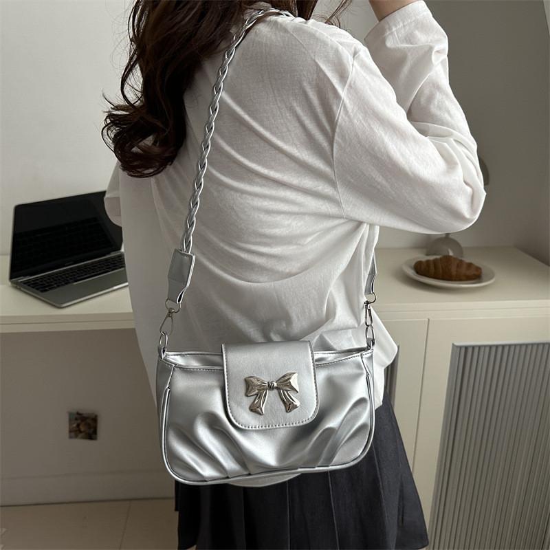 Stylish Large Capacity Pu Shoulder Bag For Women 2024 New Summer Fashion