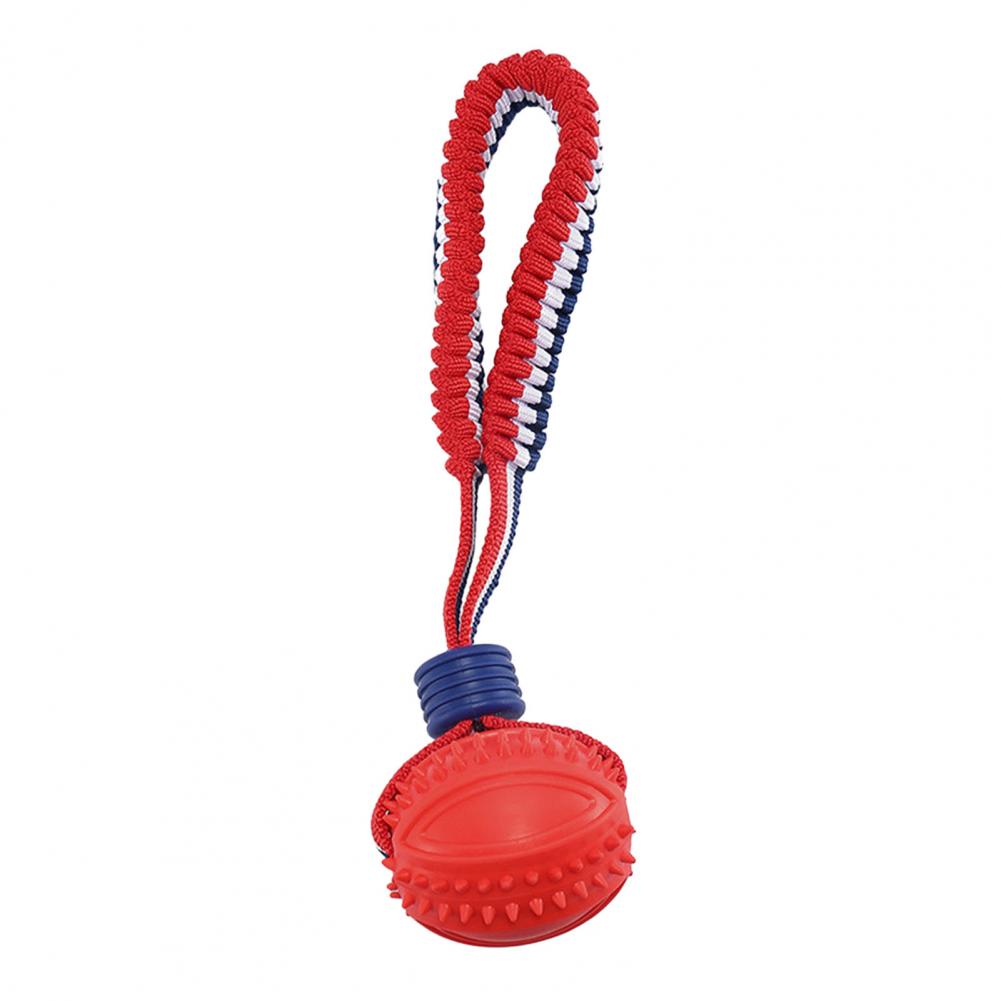 Dog Toy Ball Rubber Chew Toy for Dogs Durable Dog Chew Ball Toy for Chewers Fetch Ball for Medium Small Dogs Embossed Texture