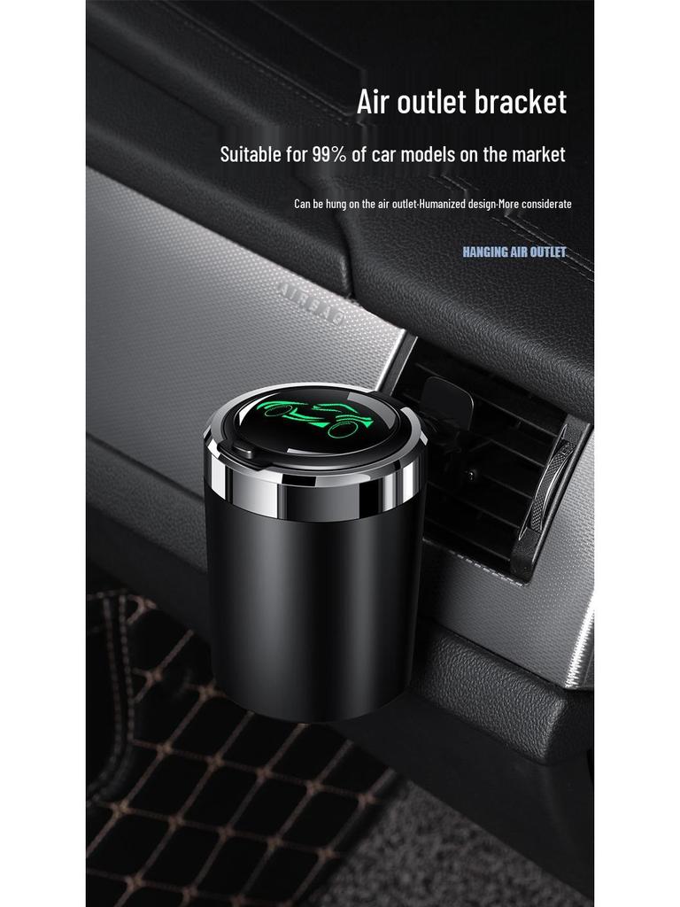 Clip-On Air Vent Car Ashtray for Bestune T-Series Models (T99, T77, B70S, T33, E01, T55)