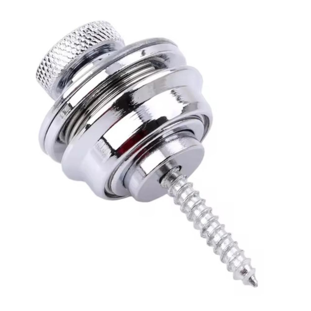 Для Акустического Электрического Бас-ремня Электрогитарный Стреплок Пуговица для Фиксации Гитарного Ремня