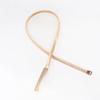 Solid Color Dresses Elastic Waist Belts Alloy Slim Fitting Waistband New Metal Narrow Belts