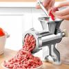 Ручная мясорубка и наполнитель для колбас - 5-в-1 Многофункциональная измельчитель продуктов для чеснока, перца, для домашней кухни, Неэлектрическая, Прочная машина для измельчения