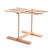 Collapsible Wooden Pasta Drying Rack Beechwood Noodle Spaghetti Holder