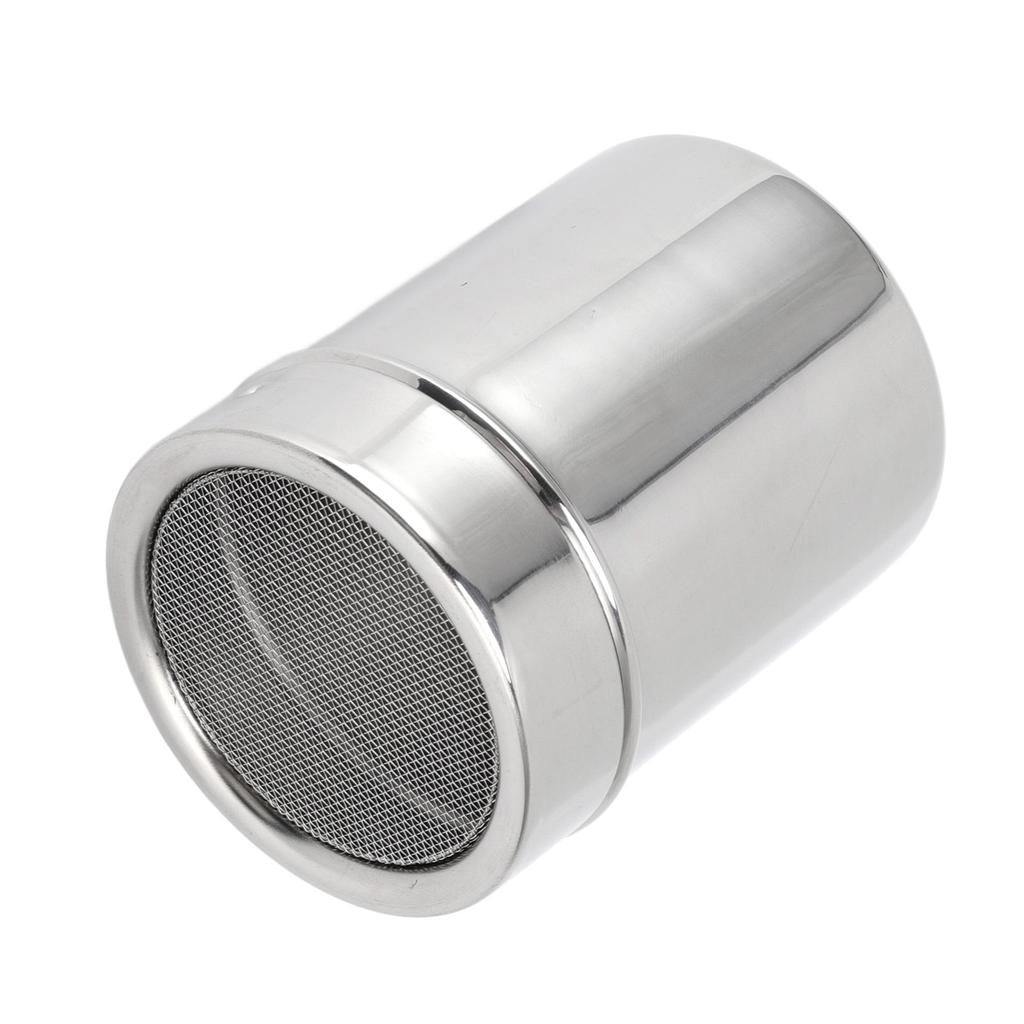 Sugar Shaker Food Grade Stainless Steel Durable Rustproof Widely Used Powder Dispenser for Salt Sugar Pepper