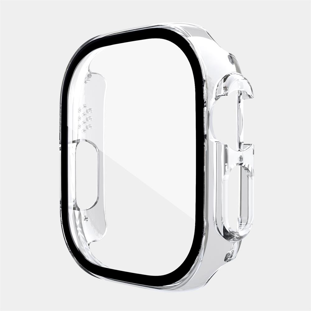 Glass+Case For Apple Watch Ultra 49mm smartwatch PC Bumper+Screen Protector Tempered Cover iwatch series Ultra 2 3 Accessories