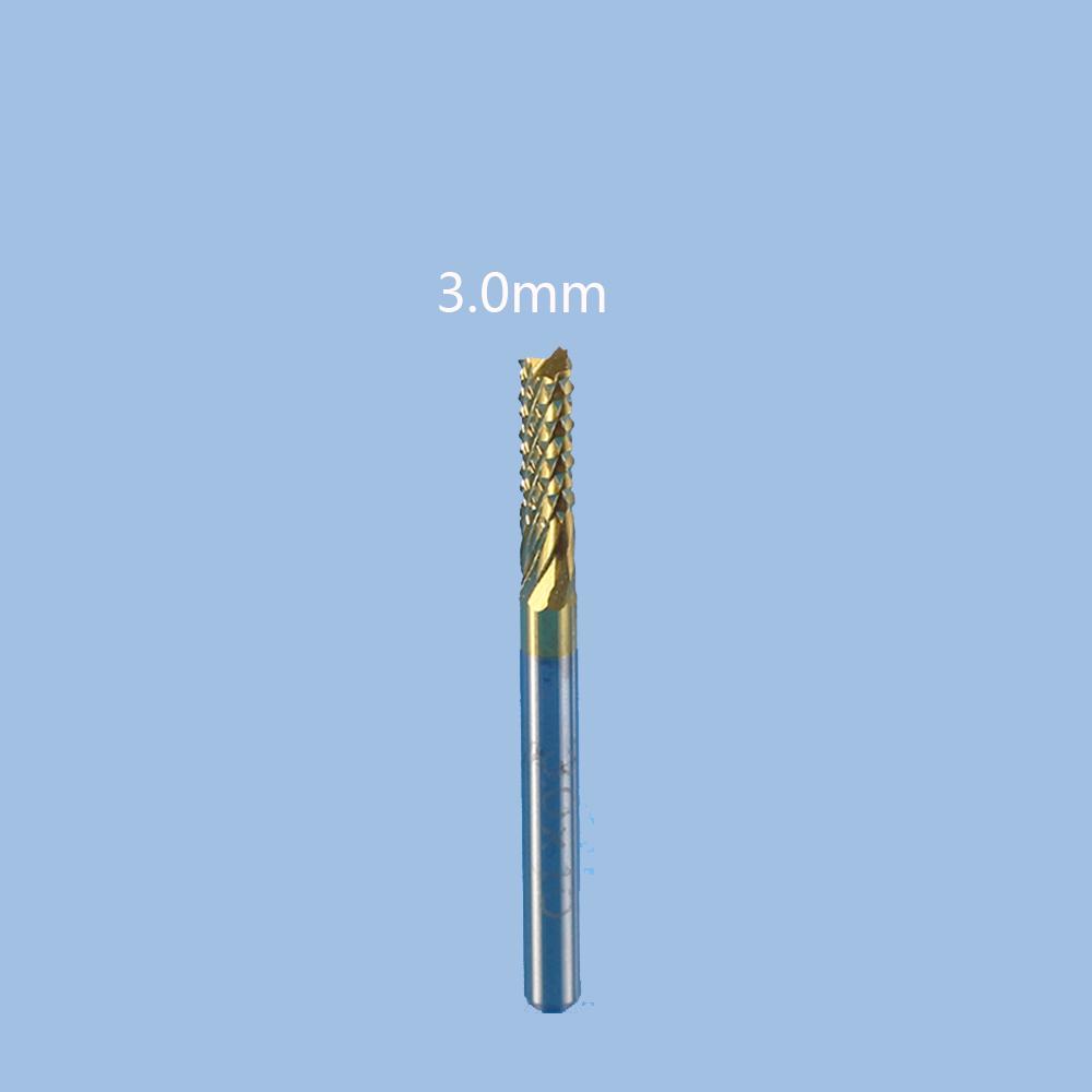 Carbide Engraving/Cutting Titanium Coated Shank Drill Bit Edge Cutter End Mill Milling Cutter