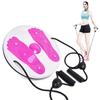 Magnetic Twisting Waist Disc with Pull Rope for Home Fitness and Slimming