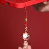 Car Keyring Maneki Neko Pendant Cartoon Phone Strap Ornaments Fashion Lucky Cat Keychain Couple