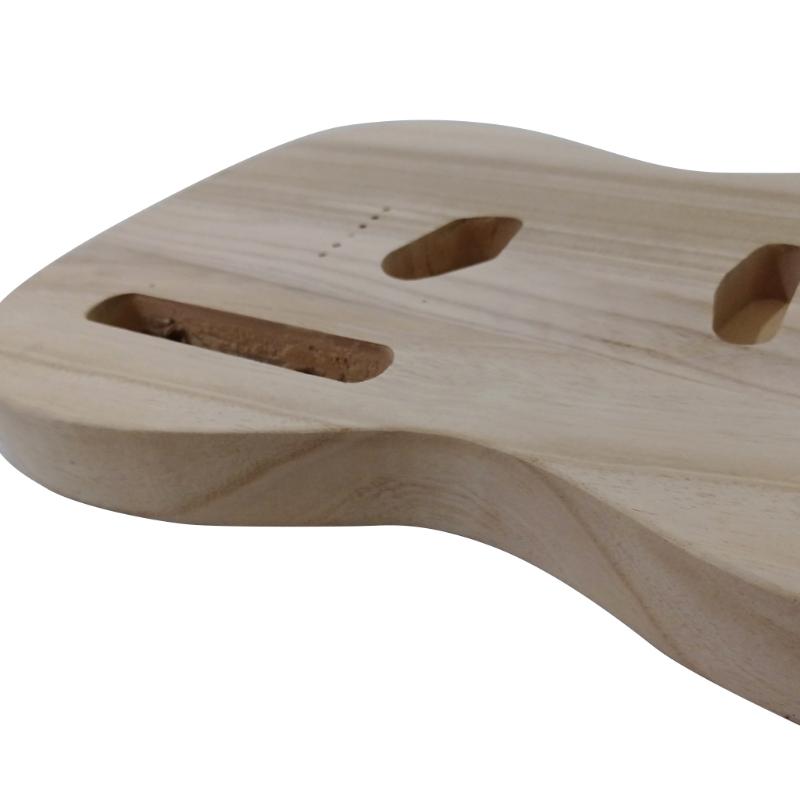 Необработанный корпус гитары, полированное дерево, для DIY, аксессуары для гитары T-style