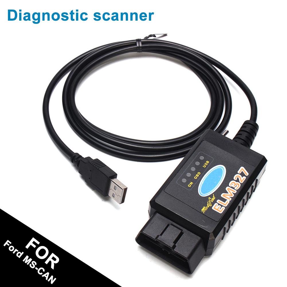 ELM327 USB OBD2 модифицированный диагностический сканер для Ford MS-CAN HS-CAN Mazda