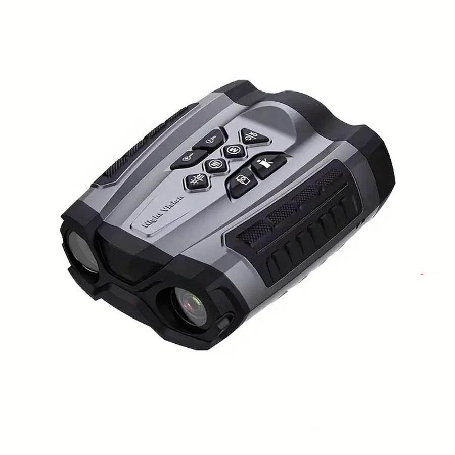 Телескоп Очки ночного видения 5K Бинокль 10x Цифровой зум Перезаряжаемый Инфракрасный с 3-дюймовым Большим экраном Кемпинг На открытом воздухе Дикая природа