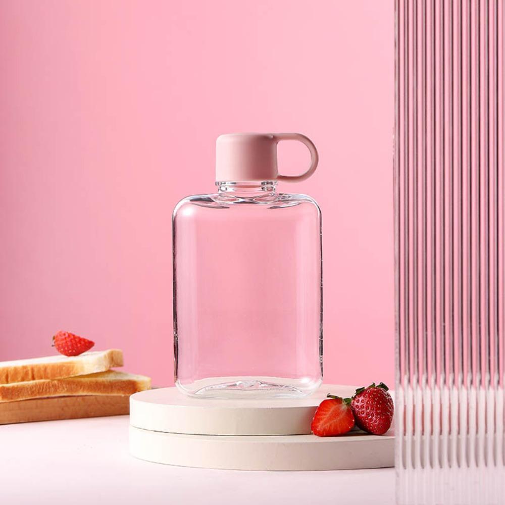 360 мл/500 мл с ручкой Мини-бутылка для воды Легкая карманная бутылка Качественные стаканы для воды Кемпинг