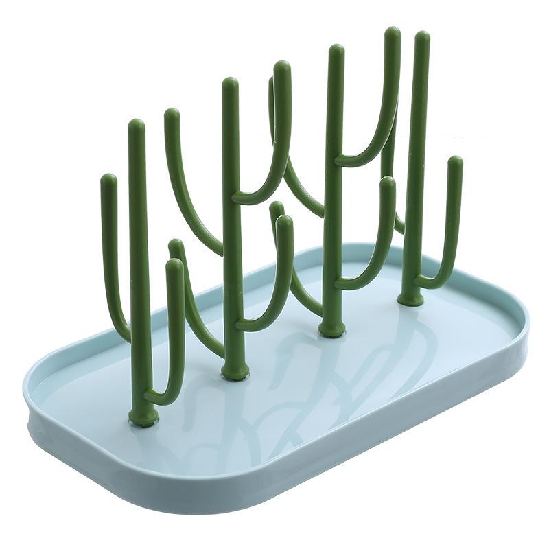 Tree-Shaped Baby Bottle Drying Rack - Dustproof Storage