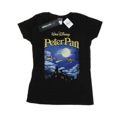 Disney Womens/Ladies Peter Pan Come With Me Homage Cotton T-Shirt