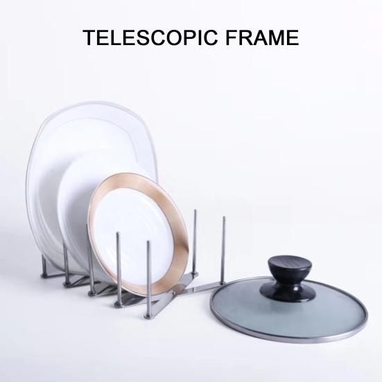 Подставка для пароварки, антикоррозийная креативная складная подставка для крышки кастрюли, держатель ложки