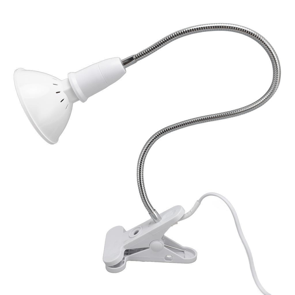 Grow Light LED Plant Light 8W Full Spectrum Desk Clip Gooseneck E27 Socket Growing Lamp for Indoor