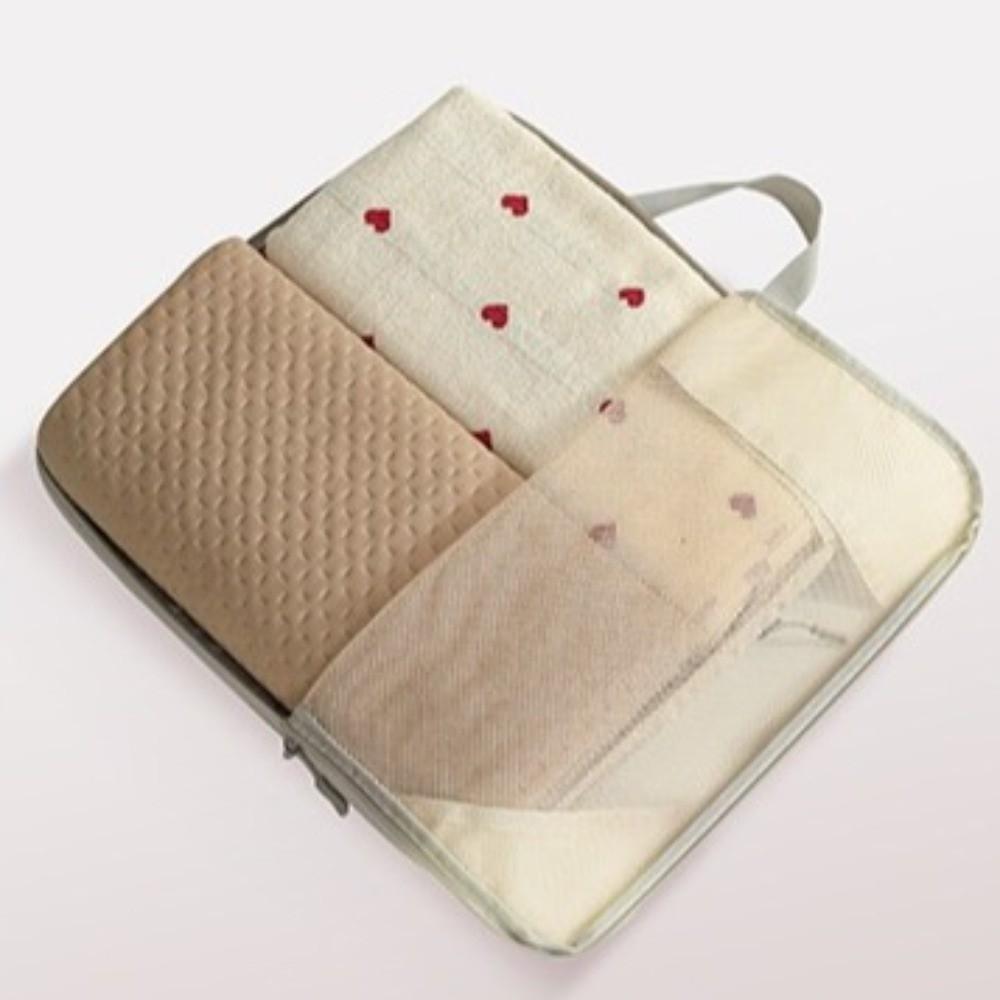 5 шт. Сетчатая поверхность Водонепроницаемая дорожная сумка-органайзер Компрессионная сумка для хранения одежды Дом