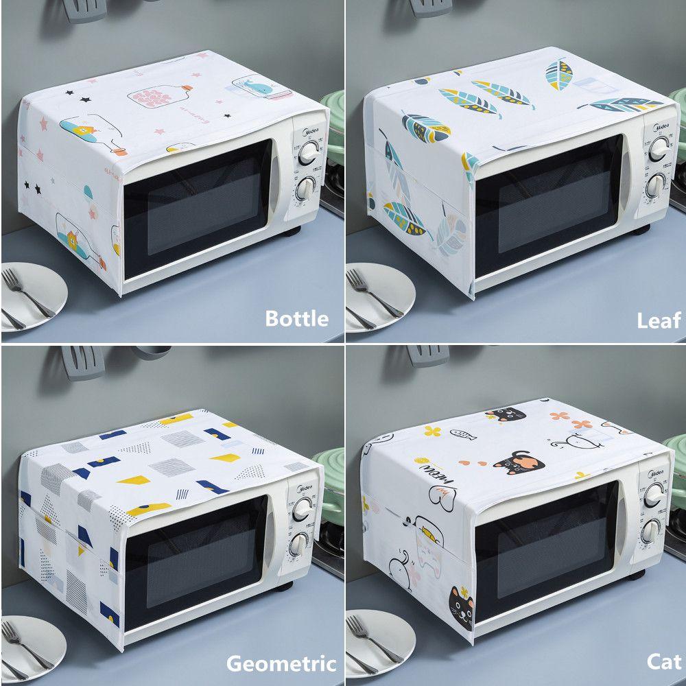 Водонепроницаемый Жироотталкивающий Чехол для хранения Чехлы для микроволновой печи Пылезащитный чехол с двойными карманами