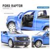 Ford F150 SVT Raptor 2018 Пикап Симулятор Литье под давлением и Игрушечные Транспортные Средства Машинка с инерционным механизмом и открывающимися дверями RMZ city 1:36 Коллекционных Моделей из Сплава
