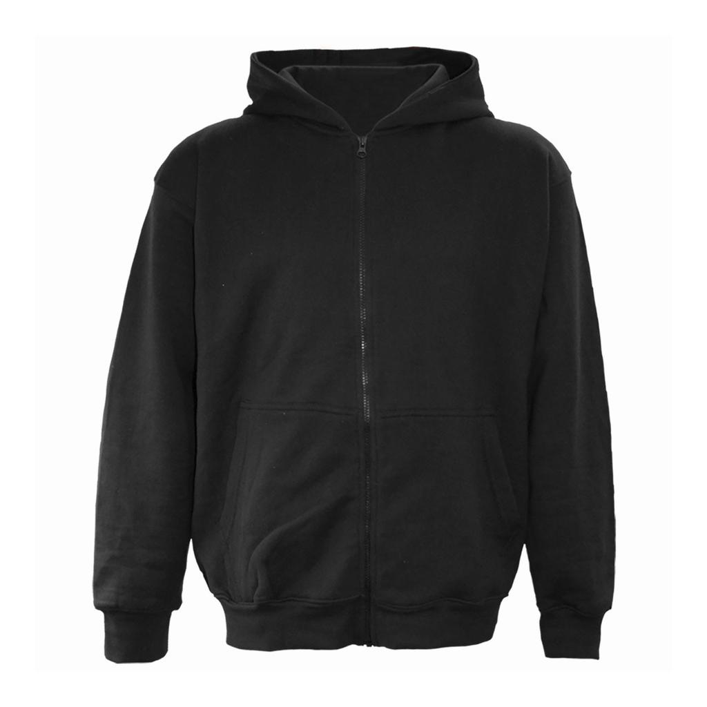 Spiral Direct Unisex Adult Plain Full Zip Hoodie
