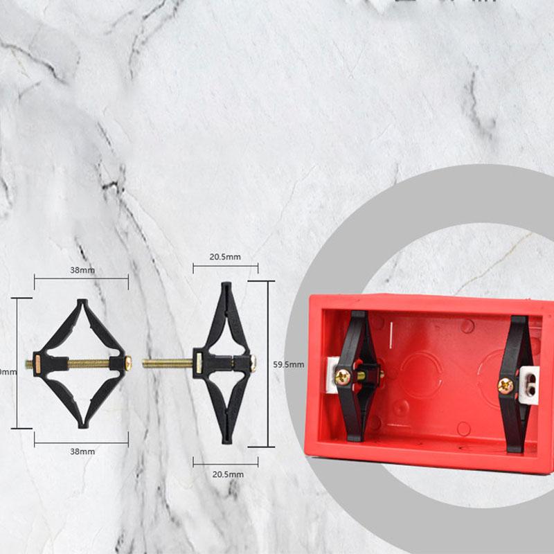 6 шт. электростатический спрей 118, быстрый монтаж, ремонт коробки, простая установка, нет необходимости снимать нижнюю коробку домашнего выключателя