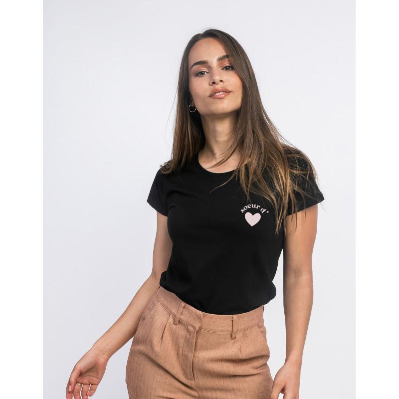 Women's T-shirt - SISTER D'AMOUR HEART