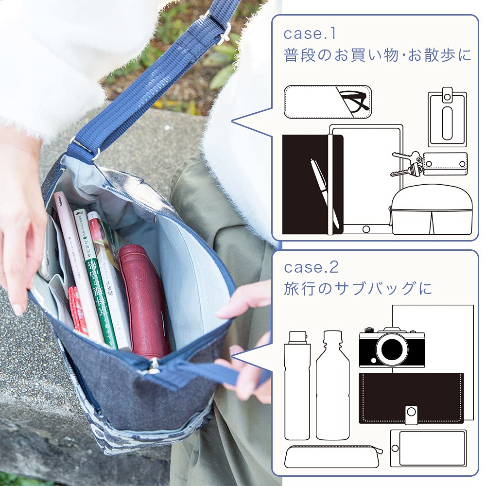 Сумка через плечо Plenty of Made in Okayama Margaret Birthday [creareki] Женская сумка, Сумка, Легкая, Космос, Япония, Джинсовая, Плечо, День матери,