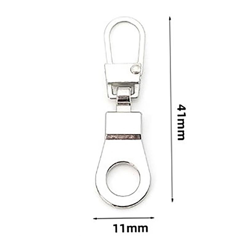 5 шт., металлический съемник на молнии, сменный язычок, ползунки на молнии, съемная головка на молнии, рюкзаки, кошельки, ремонт, швейные аксессуары
