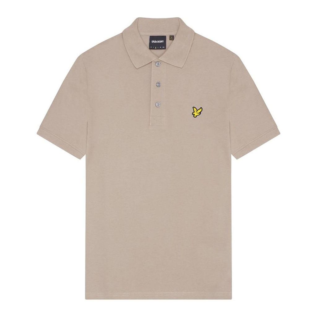 Lyle & Scott Мужская однотонная рубашка поло