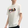 Новая футболка FILA x Maison Kitsune Little Fox Мужская Облачно-белая F11M529101F-WT