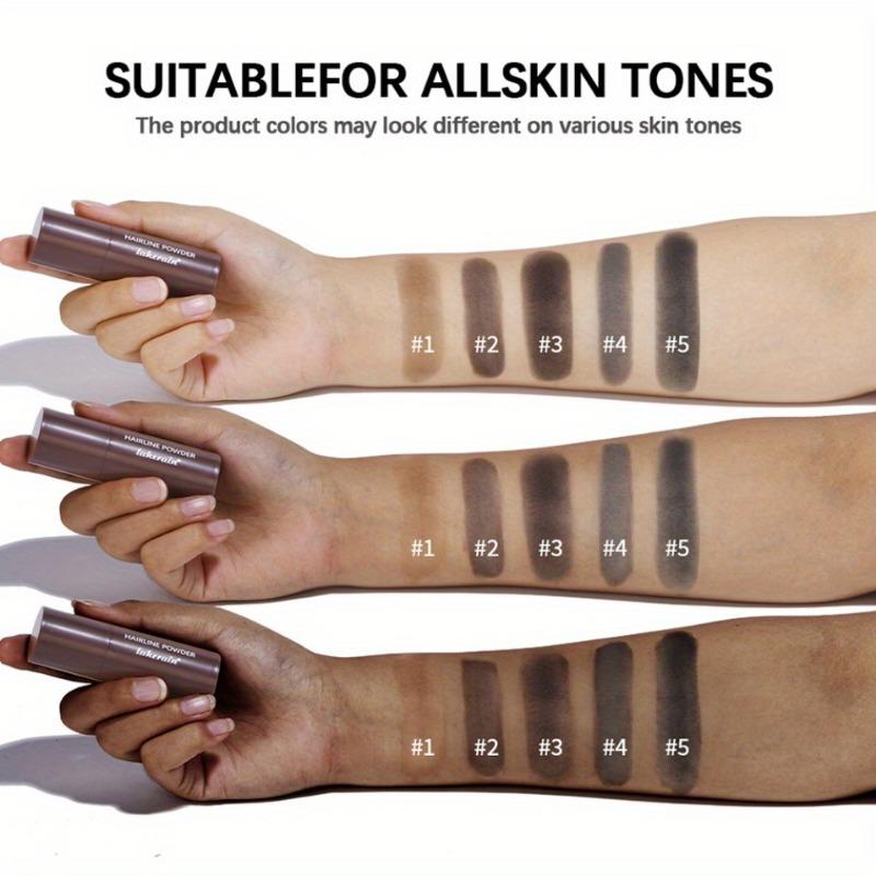 Hairline Powder, A Filling and Repairing Hair Contouring Shadow Powder That Perfectly Matches Your Natural Skin Tone.