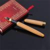 Подарки учителям Чернильная ручка Деревянная авторучка Бамбуковая авторучка Бамбуковая коробка Ручки Натуральная бамбуковая ручка