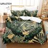 Tropical Green Plant Bedding Set Duvet Cover Set 3d Bedding Digital Printing Bed Linen Queen Size Bedding Set Fashion Design