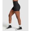 Gymshark Ribbed Shorts Black B9a2r Bb2j.
