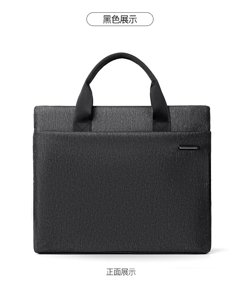 TS JYL laptop bag,Document Bag Custom Logo Men Business A4 Meeting Bag