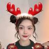 Мультяшный олень ушка волос Санта Рождество дети головной убор милый рождественский ободок