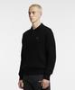 LENGAGEMENT Классический хлопковый воротник Коса [Черный]