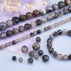 Beadthoven 4 диаметра натуральный камень, аксессуар для рукоделия, принадлежности для рукоделия, нити, 6~12 мм, бусины, агат, окрашенные, круглые, бусины,