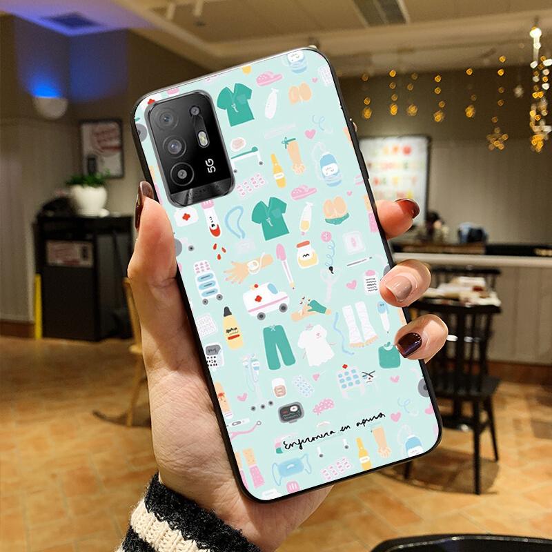 Medicine Nurse Doctor Phone Case for OPPO A54 A74 A94 A53S A9 A5 A15 A16 A91 A96 A76 Reno8 8Pro Reno2 Z