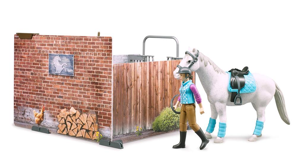 Bruder 62506 Bworld Конюшня, Мульти