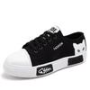 Size 34 40 Women Cartoon Cat Casual Shoes Comfortable Flat Vulcanize Shoes Lace-up Women's Sneakers Zapatos Para Mujer