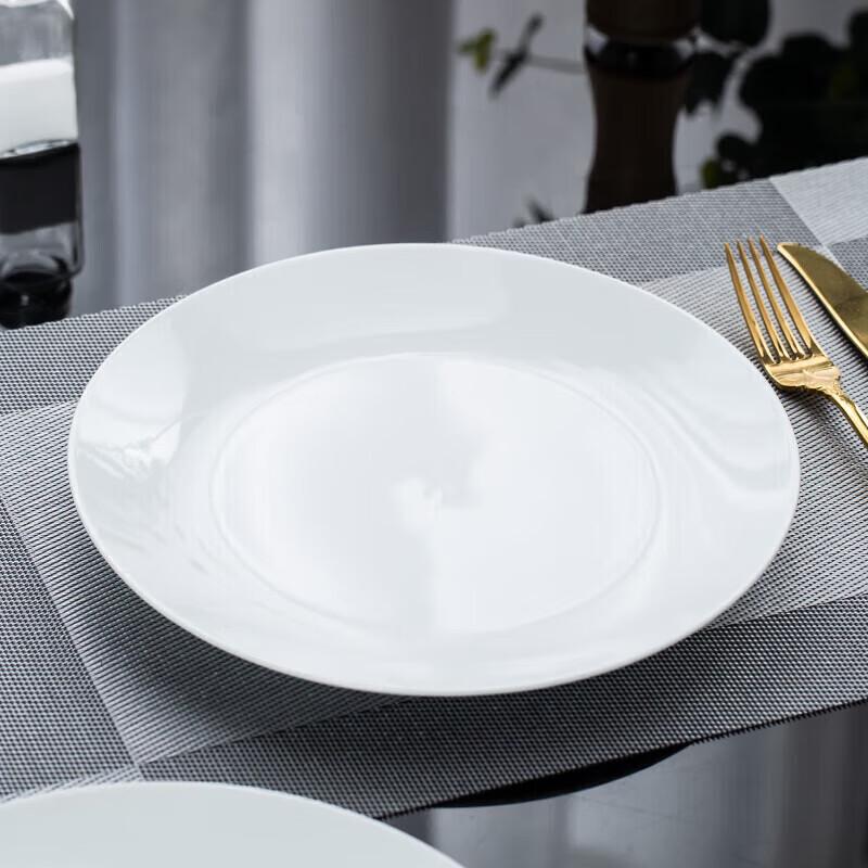 Набор из белых керамических обеденных тарелок Tao Xiang Hui