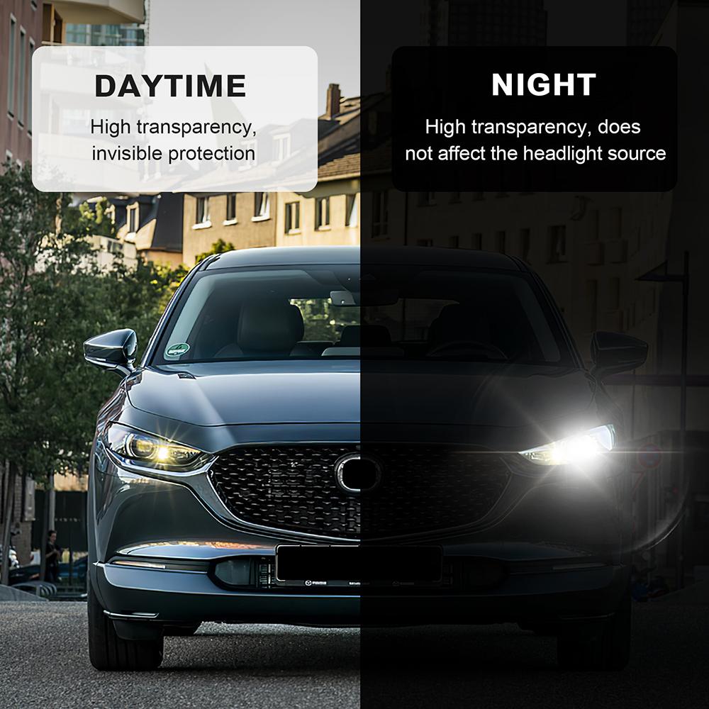 Для Mazda CX30 CX-30 2020-2025 Пленка для фар Зеркал Заднего вида Стойки B C Защитная пленка TPU Готовая к вырезанию Антицарапийная Восстанавливающая Прозрачная