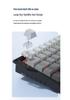 K68 Трехрежимная проводная RGB механическая игровая клавиатура, 68 клавиш