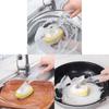 Кухонная нано-губка Чистящая щетка со сменными насадками для мытья посуды и очистки поверхностей