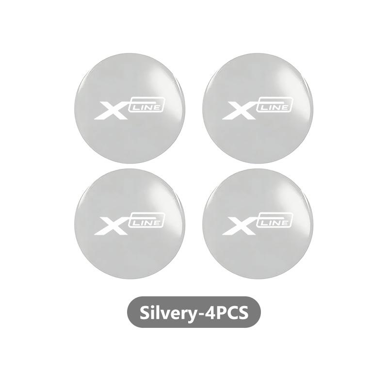 AANE1 4pcs 56mm Car Aluminum Logo Wheel Center Hub Cap Badge Sticker For KIA K2 K3 K5 Rio Soul Sportage Soul Ceed Forte Niro Cadenza