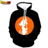 Sweatshirt Kids Hoodie 3D Print Boys Girls Cartoon Sudadera Tops Super Saiyan Clothes