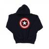 Marvel Mens Avengers Captain America Scratched Shield Hoodie