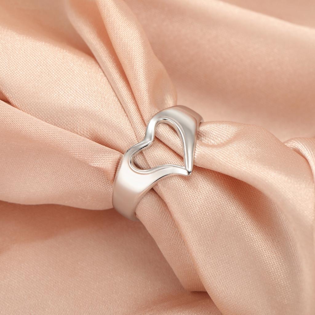 Мужское и женское кольцо в форме сердца, европейское и американское, хит продаж, классическая мода, чем кольцо в форме сердца, праздничный подарок