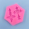 Shape Gothic Flower Cross Cake Mold Silicone Fondant Chocolate Making Baking Tools Resin Art Ornaments Hand Decoration DIY